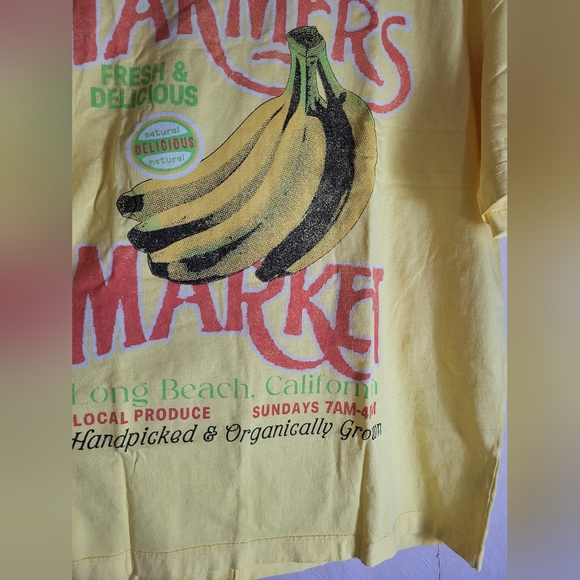 Free People Ragabond Farmers Market Tee NWOT - Picture 4 of 8